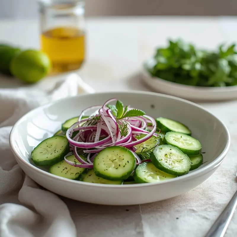 Smashed Cucumber Salad with Mint and Fresh Herbs Smashed Cucumber Salad with Mint and Fresh Herbs
