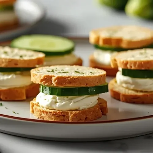cucumber sandwich appetizers recipe