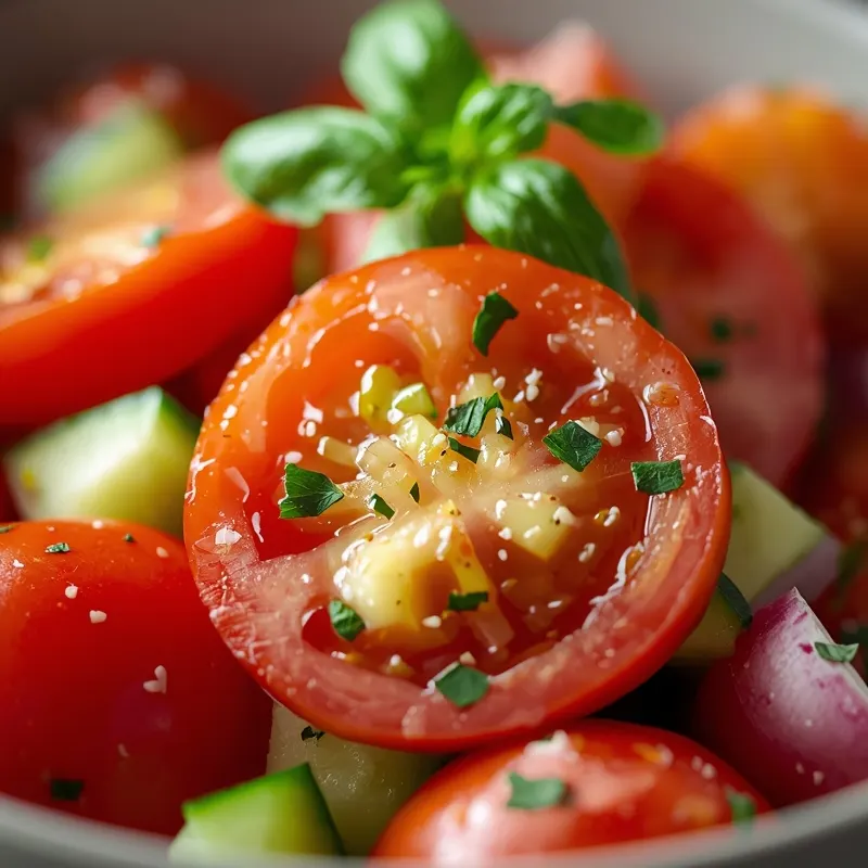 Fresh Cucumber Tomato Salad for Summer BBQ Sides Fresh Cucumber Tomato Salad for Summer BBQ Sides