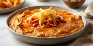 Easy Buffalo Chicken Dip with Rotisserie Chicken