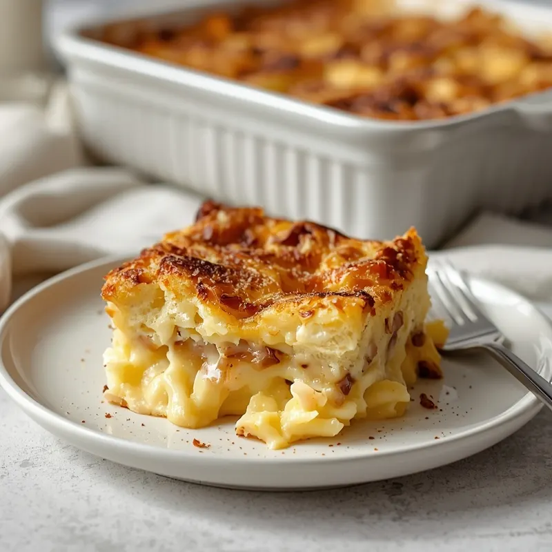 French Toast Breakfast Casserole with Creamy Custard French Toast Breakfast Casserole with Creamy Custard