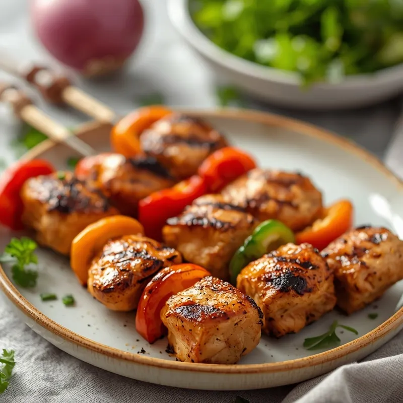 Juicy Grilled Chicken Skewers for Summer BBQ Parties Juicy Grilled Chicken Skewers for Summer BBQ Parties