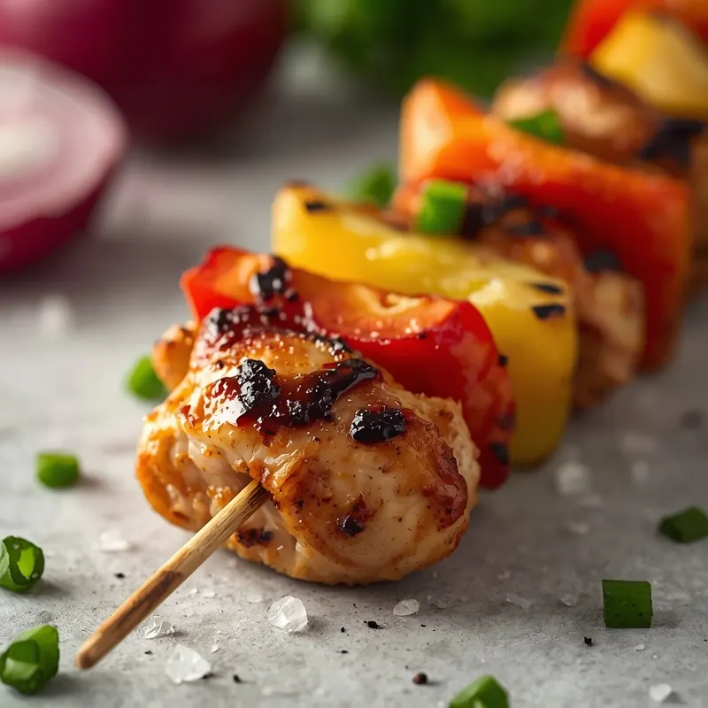 Juicy Grilled Chicken Skewers for Summer BBQ Parties Juicy Grilled Chicken Skewers for Summer BBQ Parties