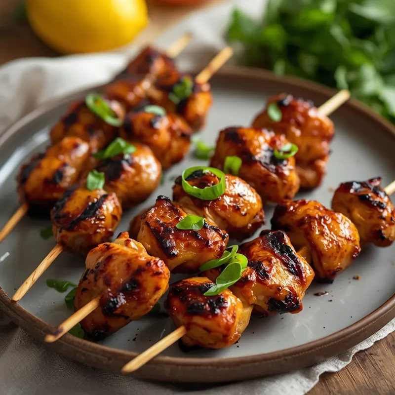 Smoky Chicken Skewers Marinade for Flavorful Dinner Grilling