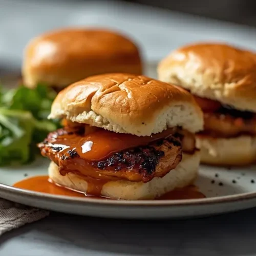 grilled chicken sliders bbq recipe