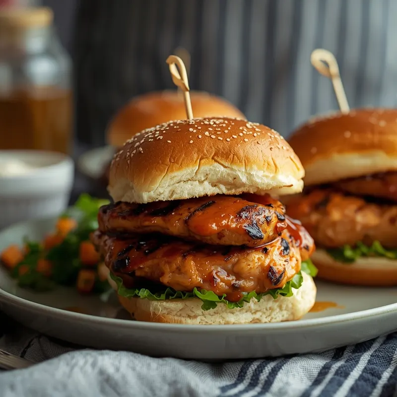 Juicy Grilled Chicken Sliders for Summer BBQ Meals Juicy Grilled Chicken Sliders for Summer BBQ Meals
