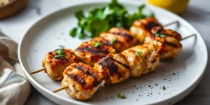 Tender Chicken Thigh Skewers for Easy Meal Prep Bowls