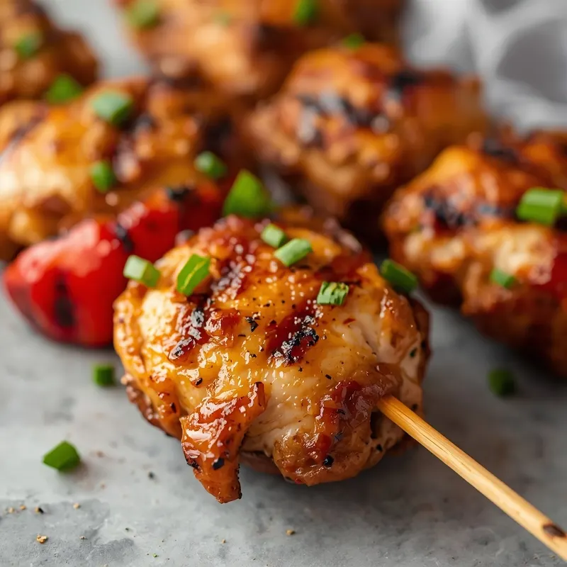 Tender Chicken Thigh Skewers for Easy Meal Prep Bowls