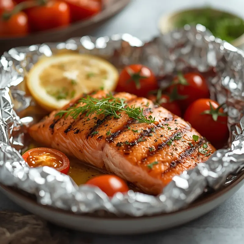 Juicy Grilled Salmon Foil Packets for Summer BBQ Nights