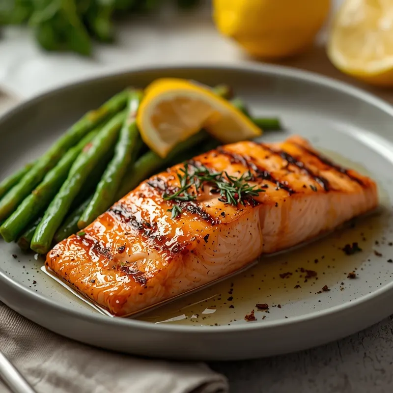 Crispy Grilled Salmon for Healthy Dinner Meals