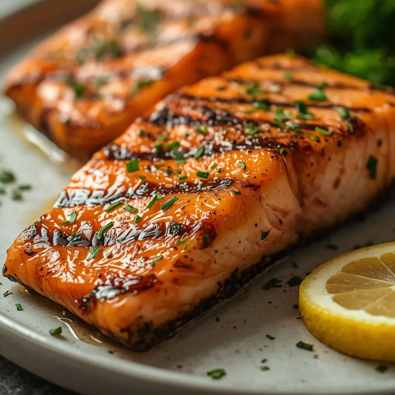 Crispy Grilled Salmon for Healthy Dinner Meals