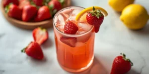 Easy Strawberry Lemonade for Summer Parties and Gatherings