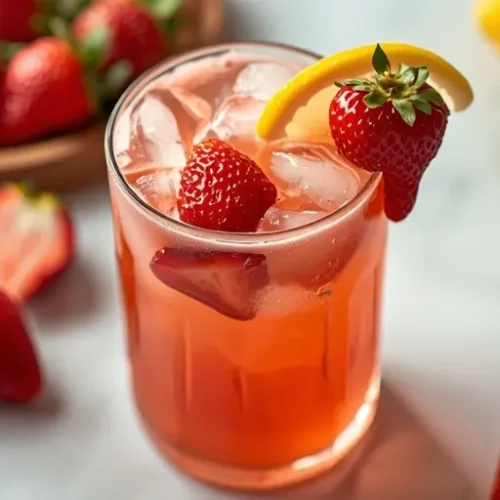 how to make strawberry lemonade recipe
