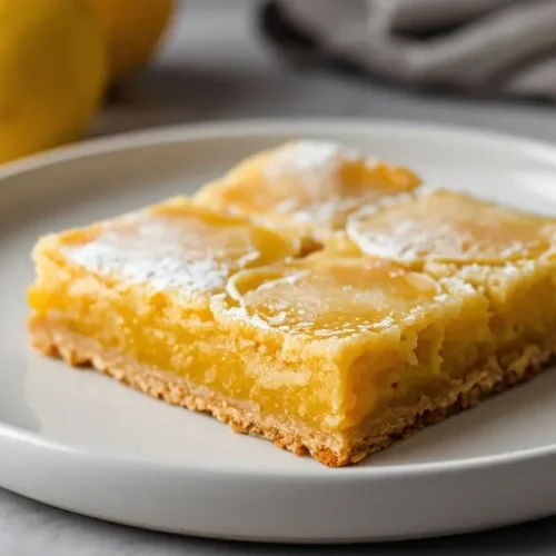 lemon bar cookies dessert recipe