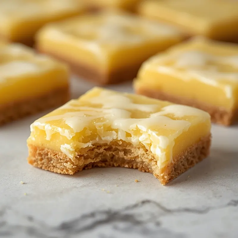 Sweet Lemon Bar Cookies for Bite-Sized Party Desserts
