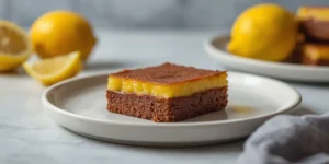 Soft Lemon Brownie Bars for Quick Dessert Cravings