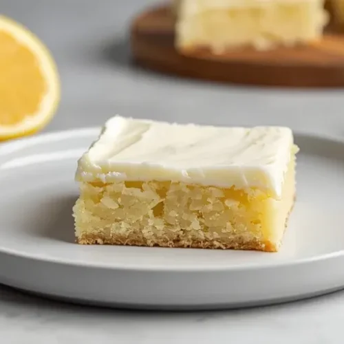 lemon cake bars easy recipe