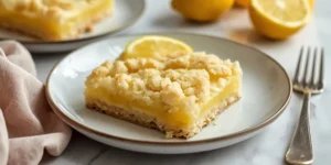 Zesty Lemon Crumble Bars for Sweet Party Treats