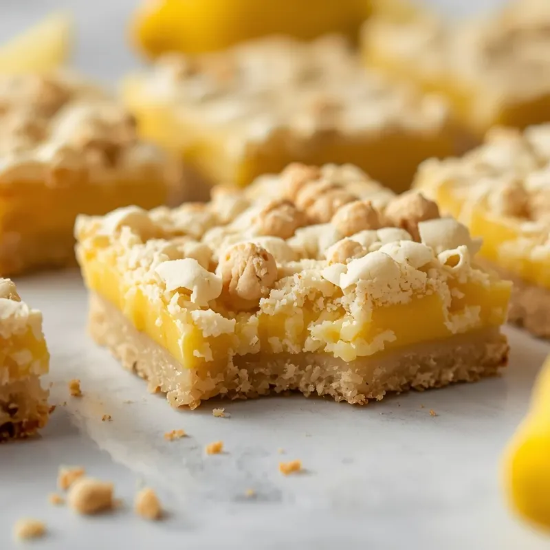 Zesty Lemon Crumble Bars for Sweet Party Treats