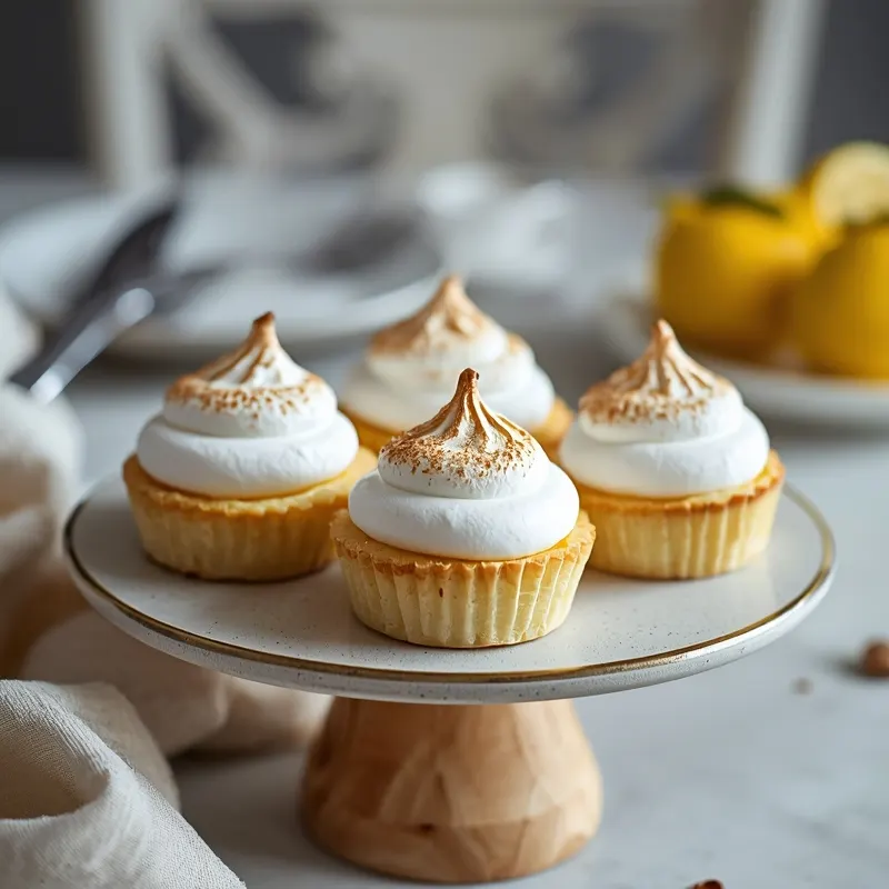 Mini Lemon Meringue Tarts with Toasted Meringue Mini Lemon Meringue Tarts with Toasted Meringue
