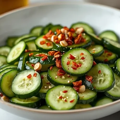marinated cucumber salad recipe
