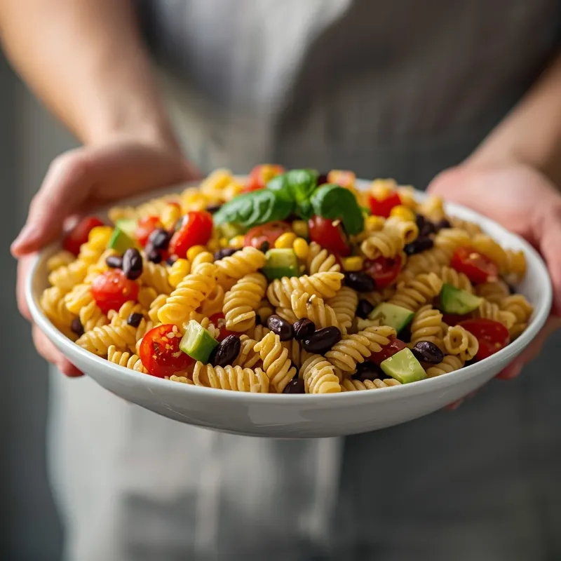 Zesty Mexican Pasta Salad for Summer BBQ Parties Zesty Mexican Pasta Salad for Summer BBQ Parties