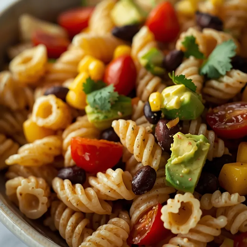 Zesty Mexican Pasta Salad for Summer BBQ Parties Zesty Mexican Pasta Salad for Summer BBQ Parties