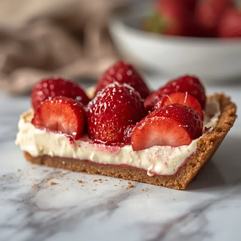 No Bake Strawberry Pie Perfect for Summer Days No Bake Strawberry Pie Perfect for Summer Days