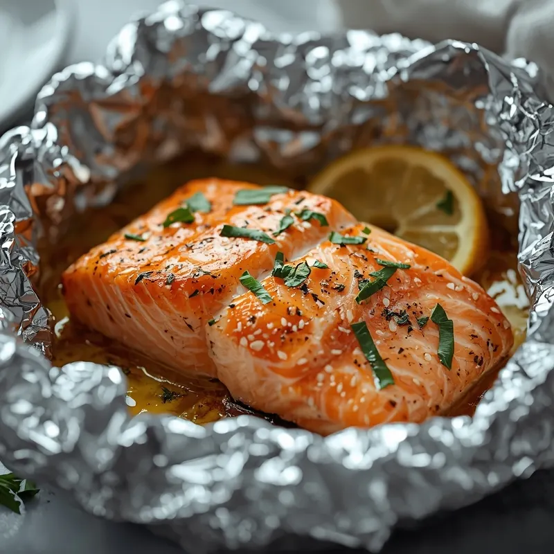 Tender Oven Baked Salmon in Foil for Easy Dinner Meals Tender Oven Baked Salmon in Foil for Easy Dinner Meals