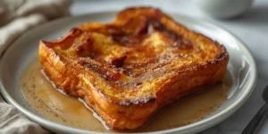 Easy Baked French Toast in the Oven with Cinnamon