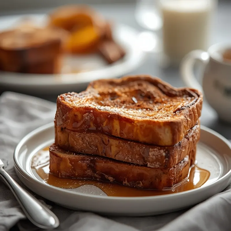 Easy Baked French Toast in the Oven with Cinnamon Easy Baked French Toast in the Oven with Cinnamon