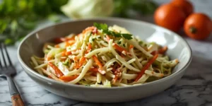 Quick Creamy Coleslaw for Fresh Weeknight Meals