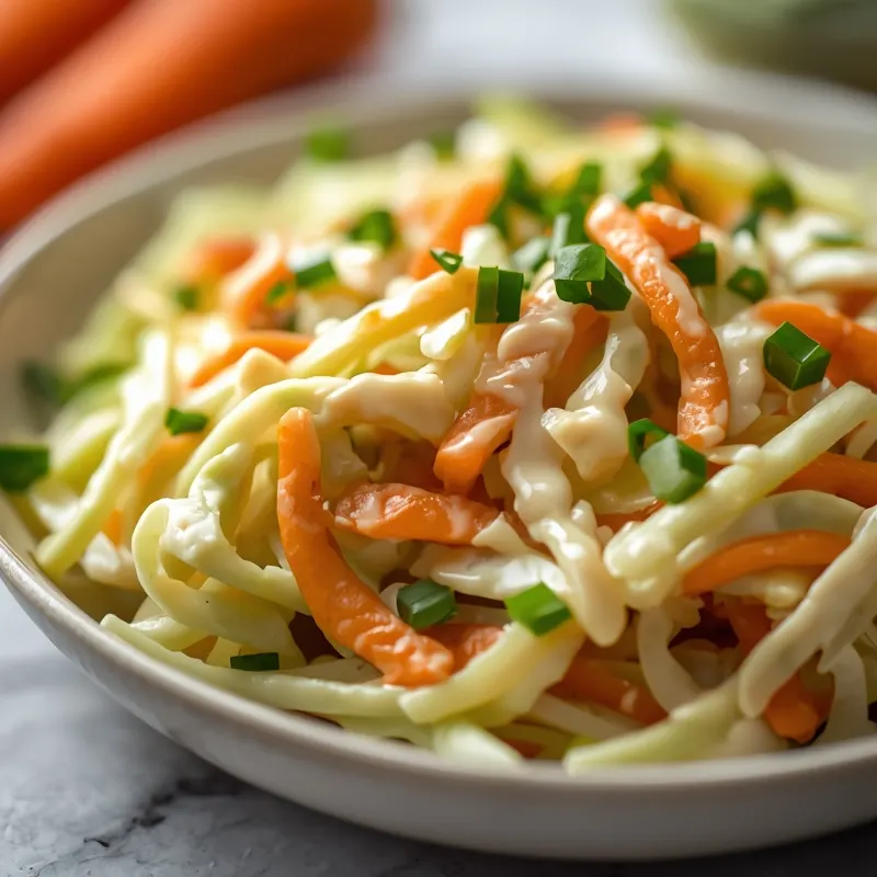 Quick Creamy Coleslaw for Fresh Weeknight Meals