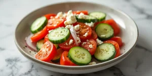 Quick Cucumber Tomato Salad for Easy Weeknight Meals