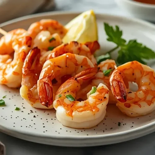 quick grilled shrimp skewers dinner recipe