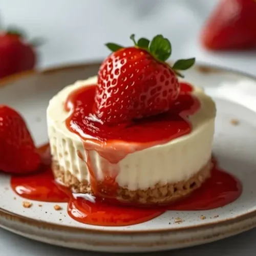 quick strawberry cheesecake cups dessert recipe