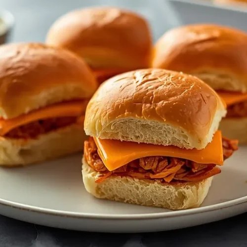 rotisserie buffalo chicken sliders dinner recipe