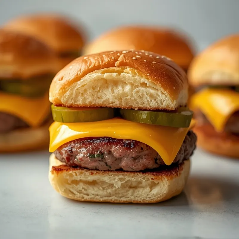 Crispy Sheet Pan Cheeseburger Sliders for Quick Meals Crispy Sheet Pan Cheeseburger Sliders for Quick Meals