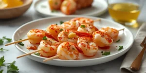 Tender Shrimp Skewers in Oven for Simple Dinner Options
