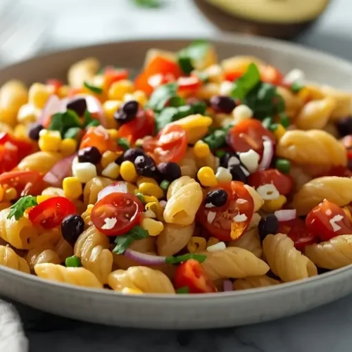 southwest pasta salad dinner recipe