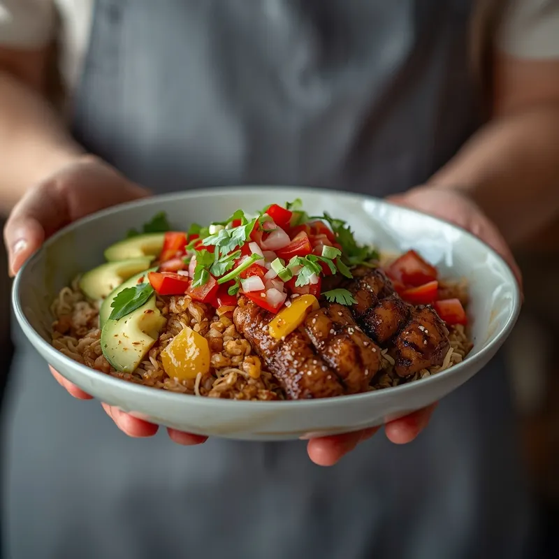 Juicy Steak Burrito Bowl for Dinner Juicy Steak Burrito Bowl for Dinner