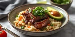 Chipotle Steak Burrito Bowl for Meal Prep