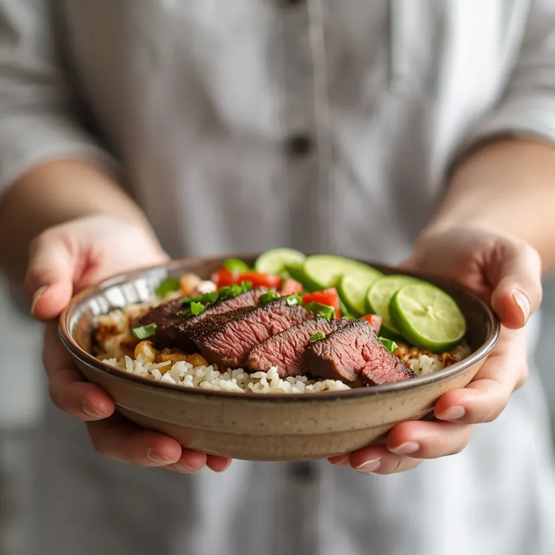 Fresh Steak Protein Burrito Bowl for Healthy Meals Fresh Steak Protein Burrito Bowl for Healthy Meals