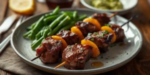Shish Steak Kabobs with Classic Marinade on the Grill