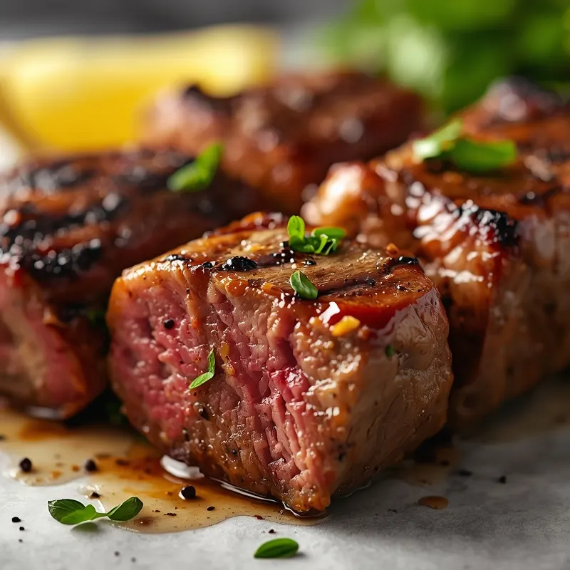 Shish Steak Kabobs with Classic Marinade on the Grill