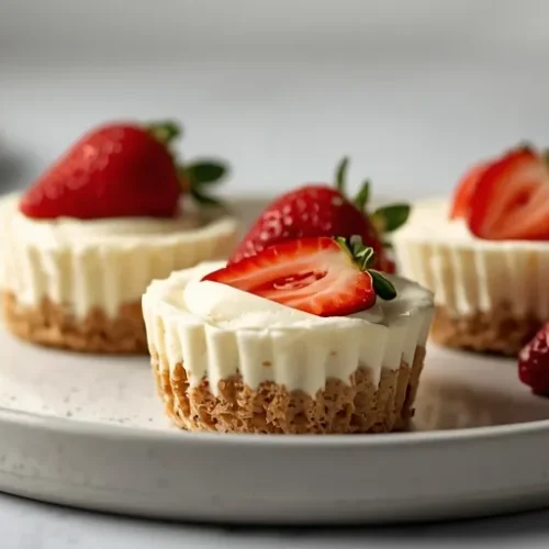 strawberry cheesecake cups party recipe