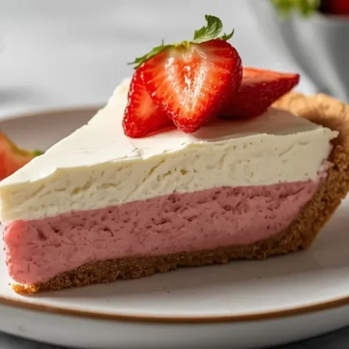 strawberry icebox pie easy recipe