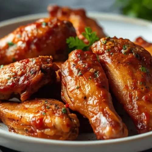 whole baked chicken wings in the oven recipe