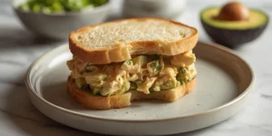 Fresh Avocado Chicken Salad Sandwiches for Quick Meals