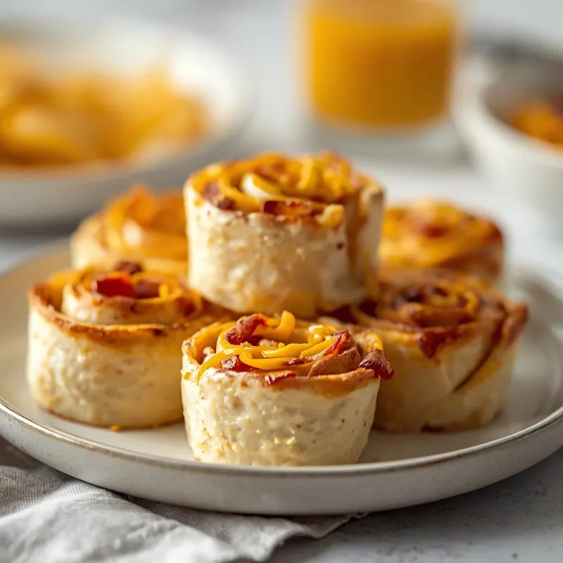 Bacon Cheddar Turkey Ranch Pinwheels for Game Day Snacks